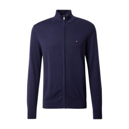 TOMMY HILFIGER Geacă tricotată 'Essential' bleumarin