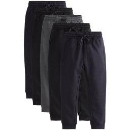 Next Pantaloni bleumarin / gri închis / negru
