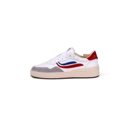 Genesis Footwear Sneaker low 'G-Soley' bleumarin / gri / roșu intens / alb