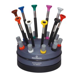 Set 10 șurubelnițe cu stand rotativ Bergeon - 6899-S10