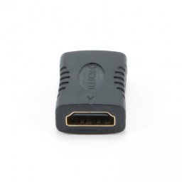 ADAPTOR video GEMBIRD, HDMI (M) la HDMI (M), conectori auriti, black, A-HDMI-FF