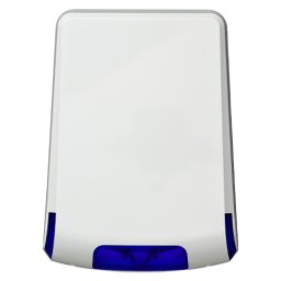 Sirena piezo de exterior, LED albastru, 85 105 db, baterie integrata de 9V, certificata GRADE 2, Clasa IV - Teletek SR300BBM