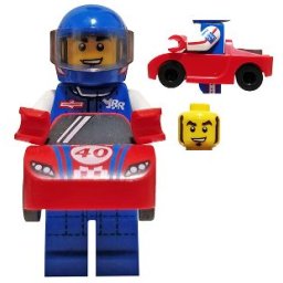Lego Minifigurine Series 18 - Race Car Guy
