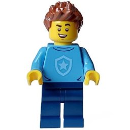 Lego Minifigures cty1561 - Ofiter Stagiar Politie