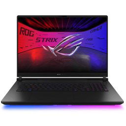 Notebook ROG Strix SCAR 18 G835LX Intel Core U9 275HX 18 inch 2.5K Mini LED 64GB 2TB GeForce RTX 5090 24GB No OS Black