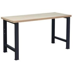 Masa de atelier Weld, 84 x 150 x 68,5 cm, antracit