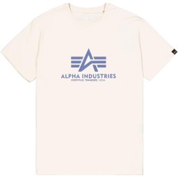 ALPHA INDUSTRIES Tricou albastru / alb