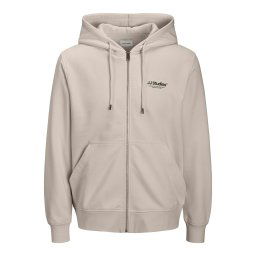 JACK & JONES Hanorac 'JJESOHO' grej / negru