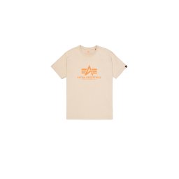 ALPHA INDUSTRIES Tricou bej deschis / portocaliu deschis