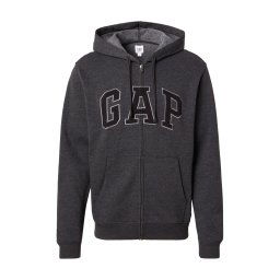 GAP Hanorac gri metalic / gri deschis / negru
