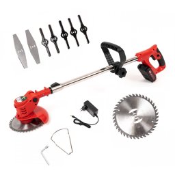 Motocoasa Electrica MX811 LIDER cu 1 baterie 48V Rosu