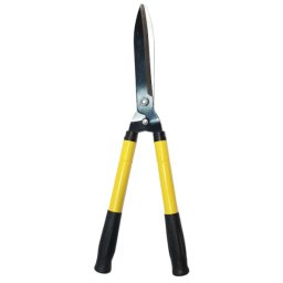 Foarfeca extensibila pentru gard viu din metal 58 / 73 cm galben MX331