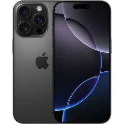 Apple iPhone 16 Pro Max 256GB 5G Dual SIM Black Titanium + folie protecția Display