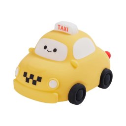 Lampă LED tactilă dimabilă pentru copii TAXI LED/1W/5V USB 1200 mAh galben
