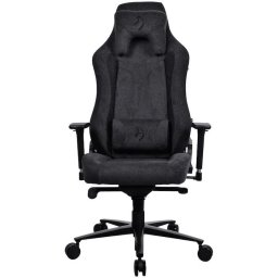 Scaun Gaming Vernazza SoftFabric Tetiera Ajustabil max. 145kg Negru