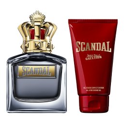Set Jean Paul Gaultier: Scandal, Apa de toaleta, Pentru Barbati, 50 ml + Scandal, Gel de dus, For All Skin Types, 75 ml