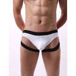 Eross slip Garter L White
