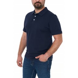 Tricou polo clasic, Patrik, bleumarin inchis (Marime tricou: 4XL)