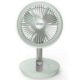Ventilator de birou pliabil Heinner HMF-LC4000GR, 5 W, baterie 4000 mAh, display led, verde