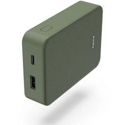 Baterie externa "Colour 10" Power Pack 10000 mAh 2 Outputs: USB-C USB-A Verde