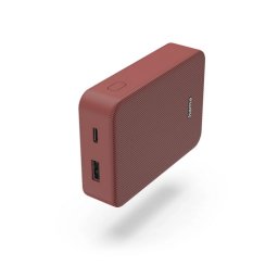 Baterie externa "Colour 10" Power Pack 10000 mAh 2 Outputs: USB-C USB-A Rosu