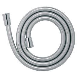 Furtun flexibil dus conic, PVC 150 cm, argintiu