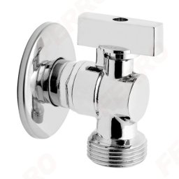 Robinet masina de spalat 1/2"x3/4" cu sfera si supapa de sens,crom
