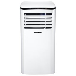 Aer conditionat portabil Heinner HPAC-09WH, 9000 BTU, Display LED, Functie Sleep, Functie dezumidifcare, Kit de instalare inclus, Clasa A, Alb