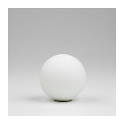 Abajur de rezervă din sticlă pentru lustră, aplică și lampă Brilagi MISTEL, MILLA d. 8 cm alb
