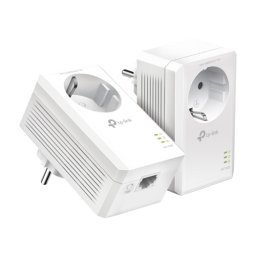 Kit Powerline AV1000, Passthrough, 1 x RJ45 Gigabit - TP-Link TL-PA7017PKIT