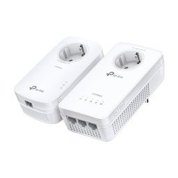 Kit Powerline AV1300, Passthrough, Wi-Fi 5, AC1200 Dual-Band, 3+1 x RJ45 Gigabit - TP-Link TL-WPA8631PKIT