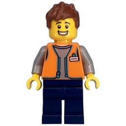Lego Minifigures cty1619 - Vanzator magazin de cartier