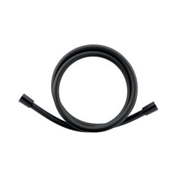 Furtun de duș din plastic Novaservis 150 cm negru mat