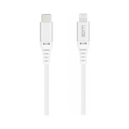 Cablu USB Winner Group MFI Lightning/USB-C 1m alb