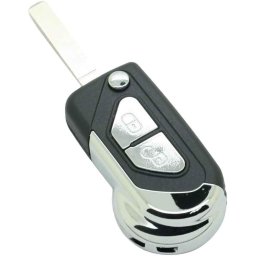 Carcasa Cheie Auto Techstar tip Briceag cu 2 Butoane, Compatibila Citroen DS3, C3, lama VA2