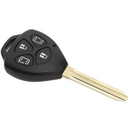 Carcasa Cheie Auto Techstar cu 4 butoane compatibila cu Toyota Corolla, Camry, Alphard
