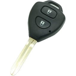 Carcasa Cheie Auto Techstar, cu 2 Butoane Compatibila Toyota Corolla, RAV4, Yaris, Avensis, Hilux, Prado