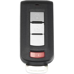 Carcasa Cheie Auto Techstar cu 3 butoane, Compatibila Mitsubishi Outlander 2010–2018, Lancer 2008–2016
