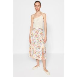 Fusta de dama Trendyol Floral Patterned