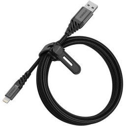 Cablu de date OtterBox Premium USB/Lightning 2m Negru