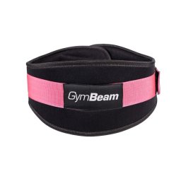 GymBeam Centură fitness din neopren LIFT Black & Pink XS