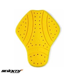 Protectie spate omologata geaca Seventy model SD-A10 - marime: M (compatibila cu gecile Seventy de barbati) – culoare: galben