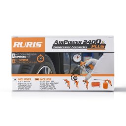 Kit accesorii compresor RURIS, AirPower 2400PLUS