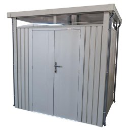 Casuta gradina RURIS Genius 2300MH, usa dubla, luminator, ranforsare metalica