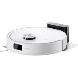 Aspirator Q10 VF Q10VF02-00, Aspirare uscata si cu spalare, Recipient praf 0.5l, Recipient apa 0.25l, 10000 Pa, Senzor LiDAR, Alb