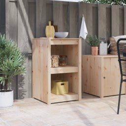 Dulap bucatarie afara 55x55x92 cm din lemn masiv de pin GartenMobel Dekor