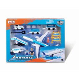 MAISTO SET AEROPORT AVION ALB SuperHeroes ToysZone