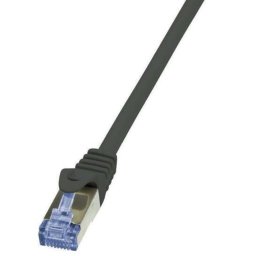 Cablu de retea , LogiLink , Home U/UTP EconLine Cat.6A 10GE , 1.5m , negru