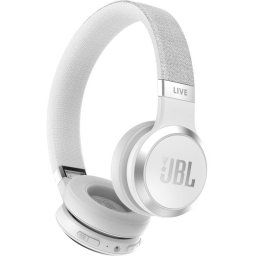 Casti JBL Live 460NC White, Bluetooth
