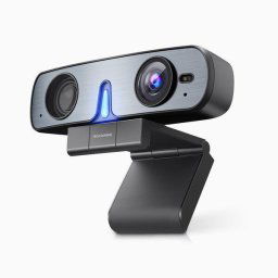 Cameră web multifuncțională RC08 1080p cu difuzor și microfon